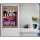 THE VOICE OF THE LORD IS POWERFUL  Scriptures Décor Wall Art  GWAMBASSADOR11977  