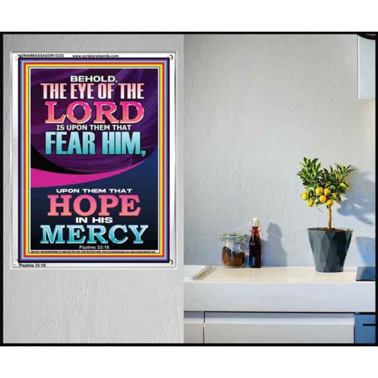 THEY THAT HOPE IN HIS MERCY  Unique Scriptural ArtWork  GWAMBASSADOR12332  