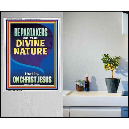 BE PARTAKERS OF THE DIVINE NATURE THAT IS ON CHRIST JESUS  Church Picture  GWAMBASSADOR12422  