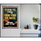 TURN YE FROM YOUR EVIL WAYS  Scripture Wall Art  GWAMBASSADOR13000  