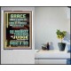GRACE UNMERITED FAVOR OF GOD BE MODEST IN YOUR THINKING AND JUDGE YOURSELF  Christian Portrait Wall Art  GWAMBASSADOR13011  