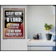 O LORD SAVE AND PLEASE SEND NOW PROSPERITY  Contemporary Christian Wall Art Portrait  GWAMBASSADOR13047  