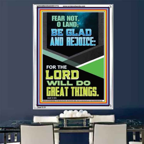 THE LORD WILL DO GREAT THINGS  Christian Paintings  GWAMBASSADOR11774  