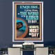 STUDY THE WORD OF THE LORD DAY AND NIGHT  Large Wall Accents & Wall Portrait  GWAMBASSADOR11817  