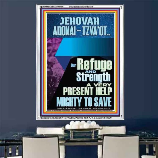 JEHOVAH ADONAI-TZVA'OT LORD OF HOSTS AND EVER PRESENT HELP  Church Picture  GWAMBASSADOR11887  