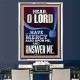 O LORD HAVE MERCY ALSO UPON ME AND ANSWER ME  Bible Verse Wall Art Portrait  GWAMBASSADOR12189  