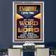 MEDITATE THE WORD OF THE LORD DAY AND NIGHT  Contemporary Christian Wall Art Portrait  GWAMBASSADOR12202  