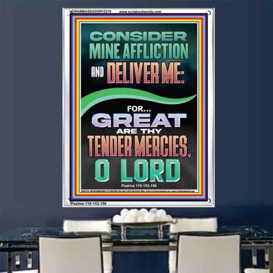 GREAT ARE THY TENDER MERCIES O LORD  Unique Scriptural Picture  GWAMBASSADOR12218  