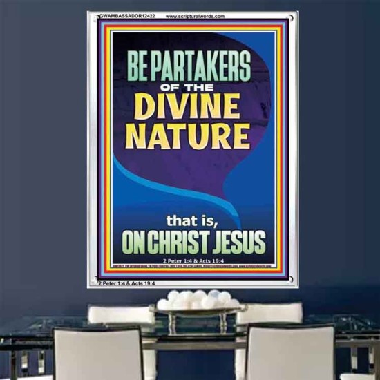 BE PARTAKERS OF THE DIVINE NATURE THAT IS ON CHRIST JESUS  Church Picture  GWAMBASSADOR12422  