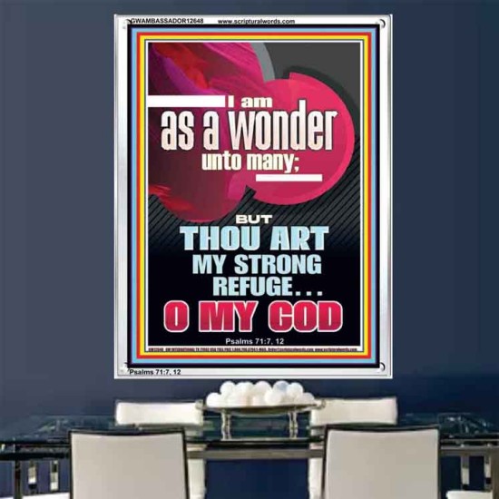 I AM AS A WONDER UNTO MANY  Eternal Power Portrait  GWAMBASSADOR12648  