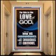 THE LOVE OF GOD IS TO KEEP HIS COMMANDMENTS  Ultimate Power Portrait  GWAMBASSADOR10011  