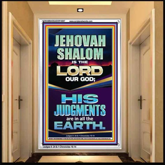 JEHOVAH SHALOM IS THE LORD OUR GOD  Christian Paintings  GWAMBASSADOR10697  