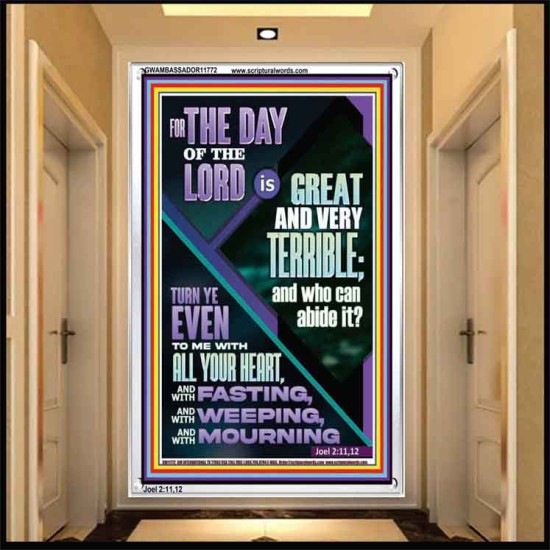 THE GREAT DAY OF THE LORD  Sciptural Décor  GWAMBASSADOR11772  