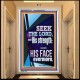 SEEK THE LORD AND HIS STRENGTH AND SEEK HIS FACE EVERMORE  Wall Décor  GWAMBASSADOR11815  