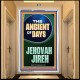 THE ANCIENT OF DAYS JEHOVAH JIREH  Unique Scriptural Picture  GWAMBASSADOR11909  