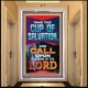 TAKE THE CUP OF SALVATION AND CALL UPON THE NAME OF THE LORD  Scripture Art Portrait  GWAMBASSADOR12203  