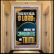 ALL THY COMMANDMENTS ARE TRUTH O LORD  Ultimate Inspirational Wall Art Picture  GWAMBASSADOR12217  