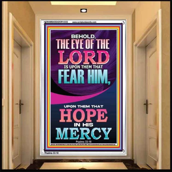 THEY THAT HOPE IN HIS MERCY  Unique Scriptural ArtWork  GWAMBASSADOR12332  