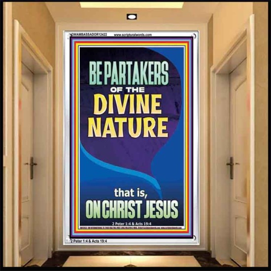 BE PARTAKERS OF THE DIVINE NATURE THAT IS ON CHRIST JESUS  Church Picture  GWAMBASSADOR12422  