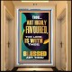 HIGHLY FAVOURED THE LORD IS WITH THEE BLESSED ART THOU  Scriptural Wall Art  GWAMBASSADOR13002  