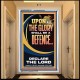 THE GLORY OF GOD SHALL BE THY DEFENCE  Bible Verse Portrait  GWAMBASSADOR13013  