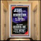 I AM THE RESURRECTION AND THE LIFE  Eternal Power Portrait  GWAMBASSADOR9995  