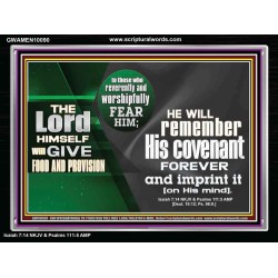 SUPPLIER OF ALL NEEDS JEHOVAH JIREH  Large Wall Accents & Wall Acrylic Frame  GWAMEN10090  "33x25"