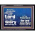 HIS GLORY SHALL BE SEEN UPON YOU  Custom Art and Wall Décor  GWAMEN10315  "33x25"