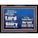 HIS GLORY SHALL BE SEEN UPON YOU  Custom Art and Wall Décor  GWAMEN10315  