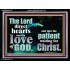 DIRECT YOUR HEARTS INTO THE LOVE OF GOD  Art & Décor Acrylic Frame  GWAMEN10327  "33x25"