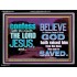 IN CHRIST JESUS IS ULTIMATE DELIVERANCE  Bible Verse for Home Acrylic Frame  GWAMEN10343  "33x25"