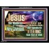 JESUS CHRIST MEDIATOR OF THE NEW COVENANT  Bible Verse for Home Acrylic Frame  GWAMEN10345  "33x25"