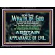 UNGODLINESS AND UNRIGHTEOUSNESS OUTLAW IN ETERNITY  Righteous Living Christian Acrylic Frame  GWAMEN10402  