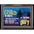 I WILL FILL THIS HOUSE WITH GLORY  Righteous Living Christian Acrylic Frame  GWAMEN10420  "33x25"