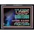 THE EYES OF THE LORD ARE OVER THE RIGHTEOUS  Religious Wall Art   GWAMEN10486  "33x25"
