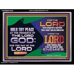 THE DAY OF THE LORD IS AT HAND  Church Picture  GWAMEN10526  "33x25"