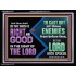 DO THAT WHICH IS RIGHT AND GOOD IN THE SIGHT OF THE LORD  Righteous Living Christian Acrylic Frame  GWAMEN10533  "33x25"