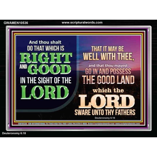 THAT IT MAY BE WELL WITH THEE  Contemporary Christian Wall Art  GWAMEN10536  