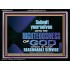 THE RIGHTEOUSNESS OF OUR GOD A REASONABLE SACRIFICE  Encouraging Bible Verses Acrylic Frame  GWAMEN10553  "33x25"