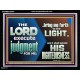 BRING ME FORTH TO THE LIGHT O LORD JEHOVAH  Scripture Art Prints Acrylic Frame  GWAMEN10563  