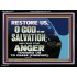 GOD OF OUR SALVATION  Scripture Wall Art  GWAMEN10573  "33x25"