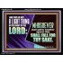YOU WILL DEFEAT THOSE WHO ATTACK YOU  Custom Inspiration Scriptural Art Acrylic Frame  GWAMEN10615B  "33x25"
