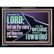 REFRAIN THY VOICE FROM WEEPING AND THINE EYES FROM TEARS  Printable Bible Verse to Acrylic Frame  GWAMEN10639  