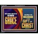 A GIVEN GRACE ACCORDING TO THE MEASURE OF THE GIFT OF CHRIST  Children Room Wall Acrylic Frame  GWAMEN10669  