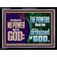 THERE IS NO POWER BUT OF GOD THE POWERS THAT BE ARE ORDAINED OF GOD  Church Acrylic Frame  GWAMEN10686  
