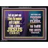 THE ARMOUR OF LIGHT OUR LORD JESUS CHRIST  Ultimate Inspirational Wall Art Acrylic Frame  GWAMEN10689  "33x25"