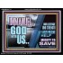 IMMANUEL..GOD WITH US MIGHTY TO SAVE  Unique Power Bible Acrylic Frame  GWAMEN10712  "33x25"