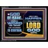 THE WORD OF THE LORD IS CERTAIN AND IT WILL HAPPEN  Modern Christian Wall Décor  GWAMEN10780  "33x25"