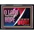 O LORD THAT ART MY HOPE IN THE DAY OF EVIL  Christian Paintings Acrylic Frame  GWAMEN10791  "33x25"