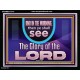 IN THE MORNING YOU SHALL SEE THE GLORY OF THE LORD  Unique Power Bible Picture  GWAMEN11747  